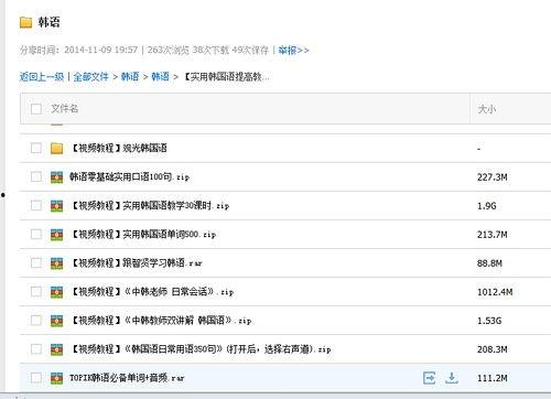 日韩韩语教学视频,日韩韩语教学视频精华概述